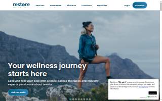 Restore and Recover LLC Medical Massage website