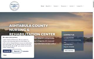 Ashtabula County Nursing & Rehabilitation Center website