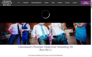 Ben Ricci DJs website