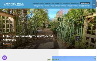 Chapel Hill Venue website