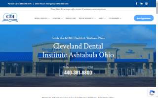 Cleveland Dental Institute - Ashtabula website