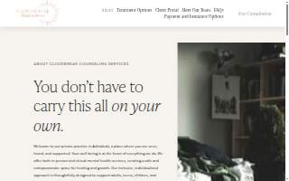 Cloudbreak Counseling Services website