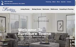 Furniture Towne website