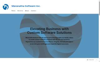 Maranatha Software Inc website