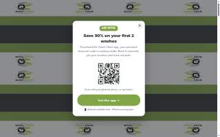 Quick Clean Car and Truck Wash website