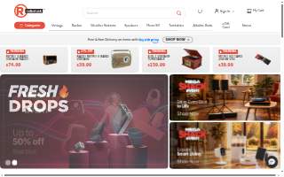 RadioShack website