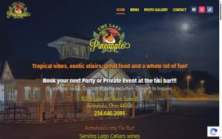 The Lazy Pineapple website