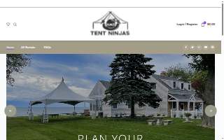The Tent Ninjas website