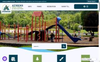 Athens Community Center website