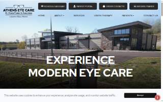 Athens Eye Care - Dr. Shane Foster & Associates website