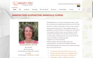 Harmony Point Acupuncture - Athens website
