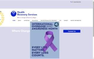 Health Recovery Services website
