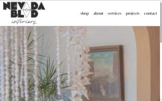 Nevada Blvd Interiors website