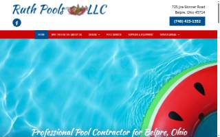 Ruth Pools LLC website