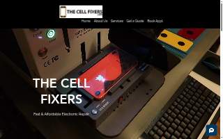The Cell Fixers website