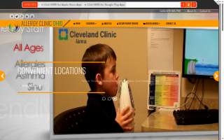 Allergy Clinic Ohio - Dr. Safadi of Aurora website