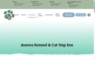 Aurora Kennel & Cat Nap Inn website
