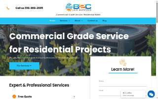 B2C Air Services website