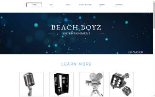Beach Boyz Entertainment of Aurora website