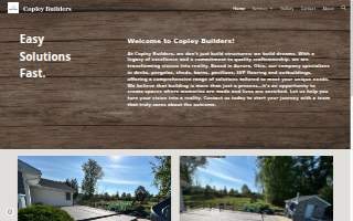 Copley Builders website
