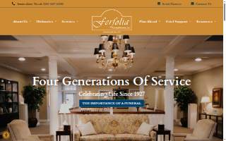 Ferfolia Funeral Home website