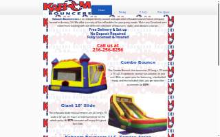 Kaboom Bouncers LLC website