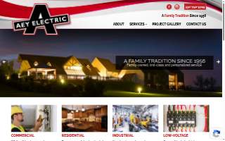 Aey Electric of Austintown website
