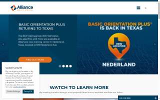 Alliance Industrial Solutions website