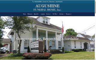 Augustine Funeral Home website