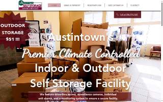 Austintown Self Storage website