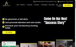 Axio Fitness Cornersburg website