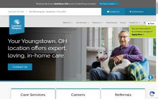 Comfort Keepers of Youngstown website