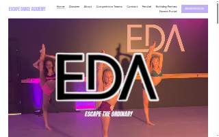Escape Dance Academy website
