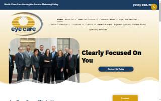 Eye Care Associates Inc. website