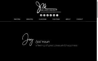 Joe Mineo Creative website
