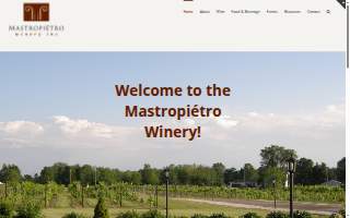 Mastropietro Winery website