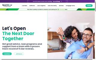 Next Door Lending Ohio of Austintown website