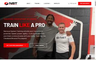 NST Sports Performance website