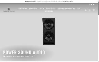 Power Sound Audio website
