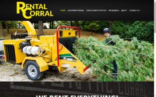Rental Corral website