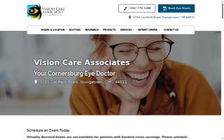 Vision Care Associates website