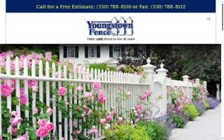 Youngstown Fence Inc of Austintown website