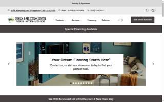 Zinz Design & Selection Center, Inc website