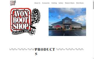 Avon Boot Shop website