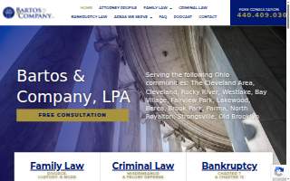 Bartos & Company, LPA of Avon website