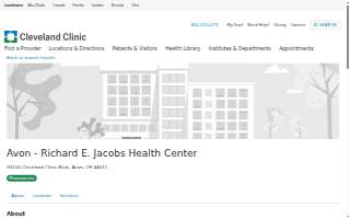 Cleveland Clinic Pharmacy website