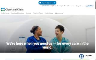 Cleveland Clinic - Avon Hospital at Richard E. Jacobs Campus website