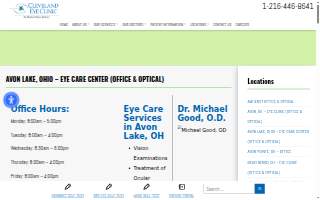 Cleveland Eye Clinic of Avon Lake website
