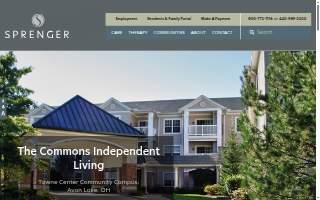 Commons Independent Living at Sprenger Health Care Towne Center Community Campus website