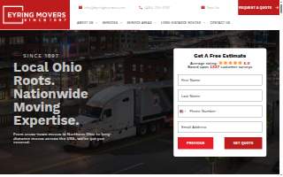 Eyring Movers website